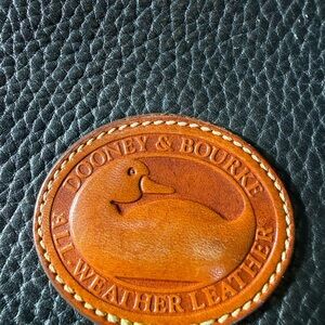 Dooney & Bourke Black Leather Crossbody Bag